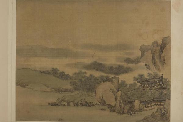 李栋山水册