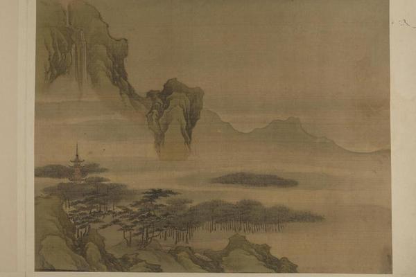 李栋山水册