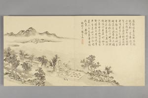 董邦达画弘历拟古诗意图册