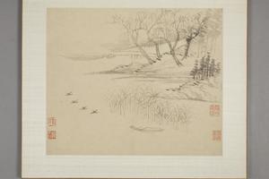 恽寿平山水花卉册