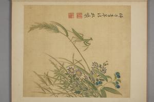 马元驭花卉册