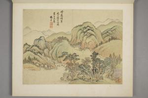 杨晋山水册