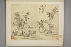 杨晋山水册
