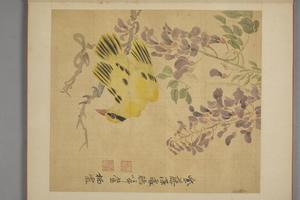 马元驭花卉册