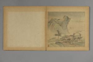 王概山水册