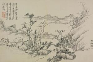董邦达山水册
