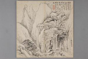 金廷标山水册