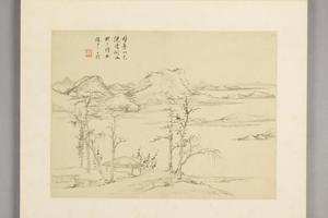 查士标山水册