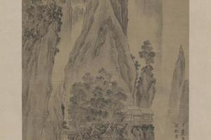 吴彬千岩万壑图轴