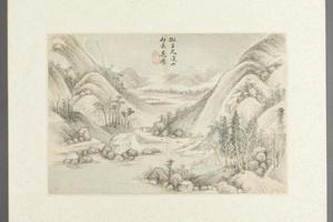 吴历、顾殷等山水册
