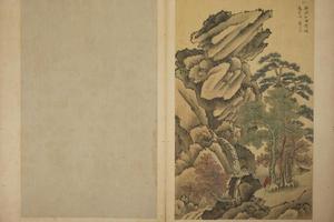 赵澄仿古山水册