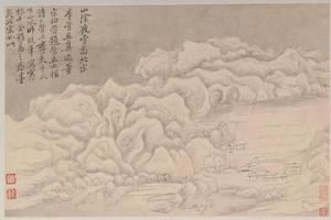 恽寿平花卉山水册
