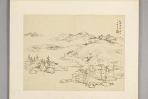 查士标山水册