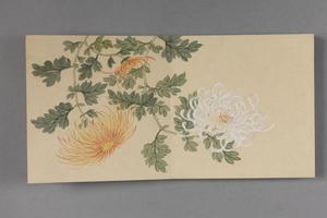 董诰金英凝露图小册