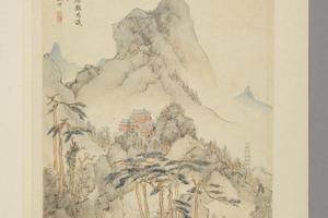 潘恭寿湖山梵刹图册