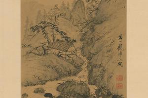 原济山水图册