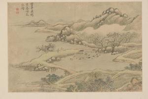 金学坚山水图册