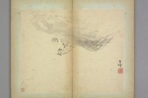 高其佩指画杂画册