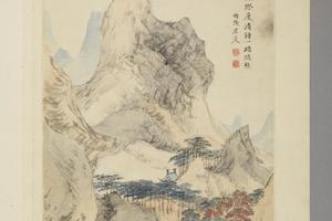 潘恭寿湖山梵刹图册
