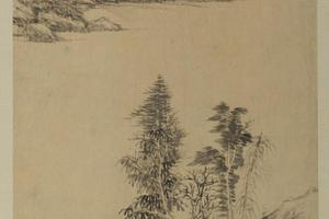 王原祁山水页