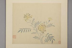 凌必正花鸟册