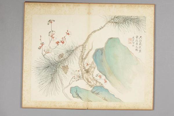 吴楷花卉册