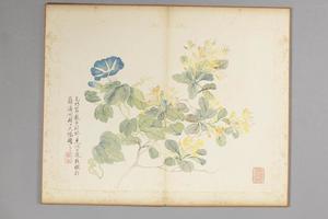 吴楷花卉册