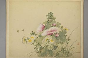 周铨花鸟昆虫册