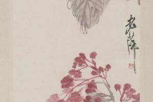 齐璜花卉屏