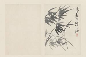 原济兰竹册－竹兰