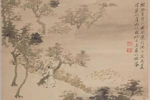 罗聘人物山水册