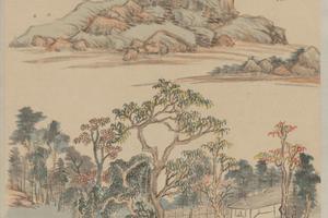 董其昌山水册