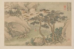 金学坚山水图册