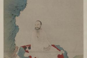丁观鹏画无量寿佛轴