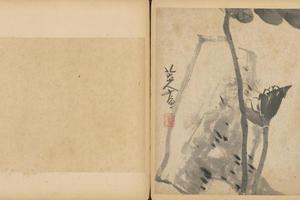 朱耷杂画册