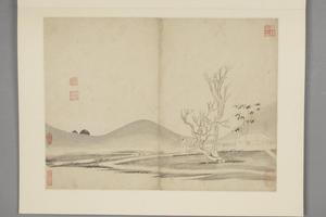 沈颢山水册