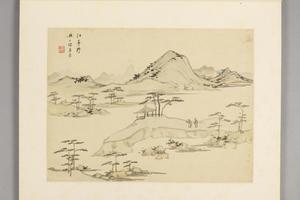 查士标山水册