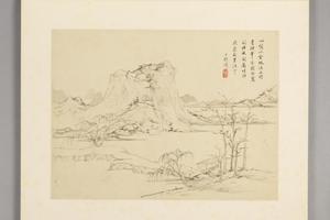 查士标山水册