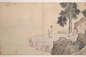 周用诗画合璧册