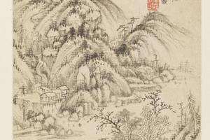 清初六大家集册-王时敏山水页