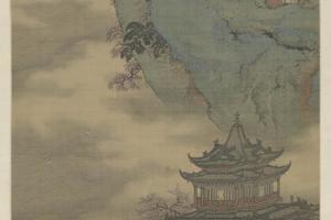袁江山水屏