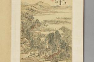 王原祁山水册