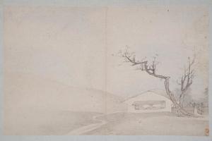 王翚等九家山水册-王翚临溪书屋页