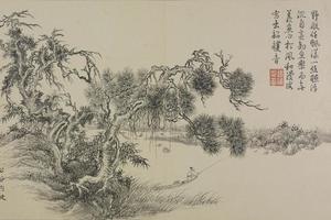 董邦达山水册