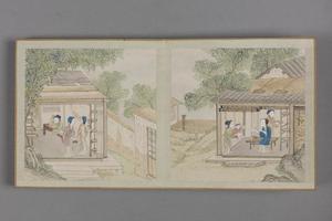 绵亿耕织图册