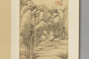 王原祁山水册