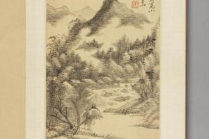 王原祁山水册
