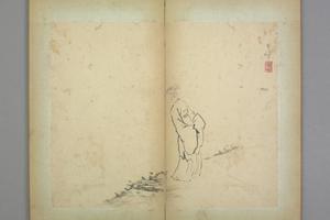 高其佩指画杂画册