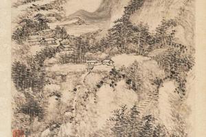 王原祁山水册