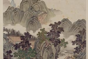 张雨森山静日长图册